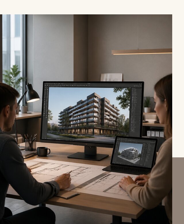3D визуализация архитектуры и объектов строительства в Дедовске